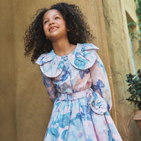 Celia Petal Collar Top