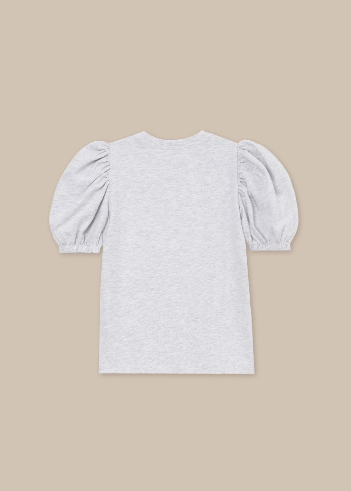 Agatha Grey Star Puff Sleeve Tee