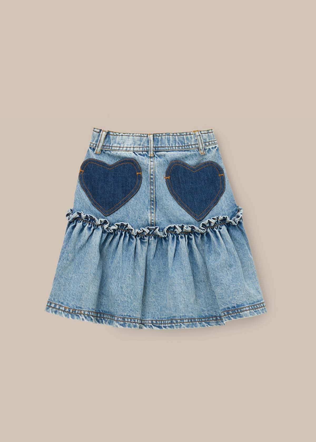 girl half skirt