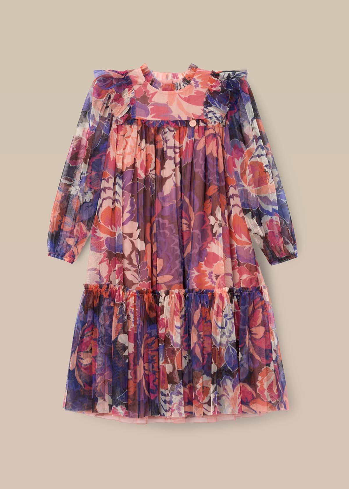girl floral dress multi