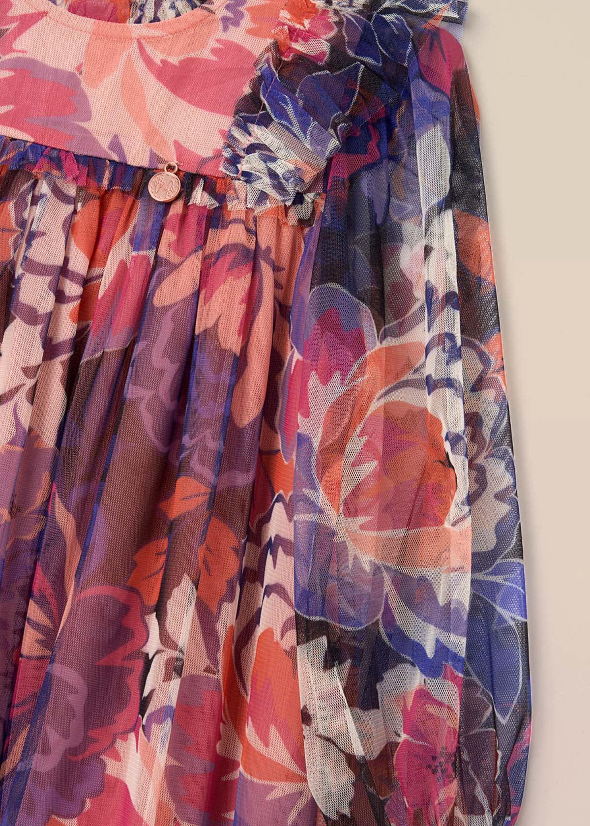 online girl floral dress multi