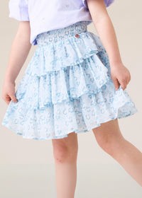 Polly Leopard Ra Ra Skirt
