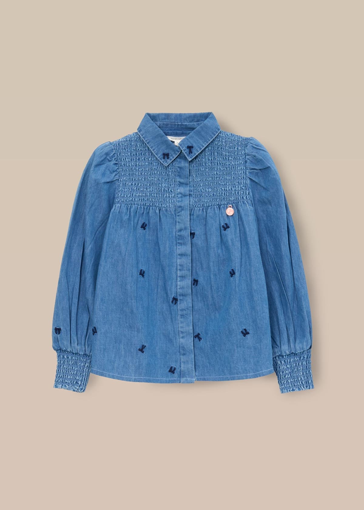 denim shirt girl