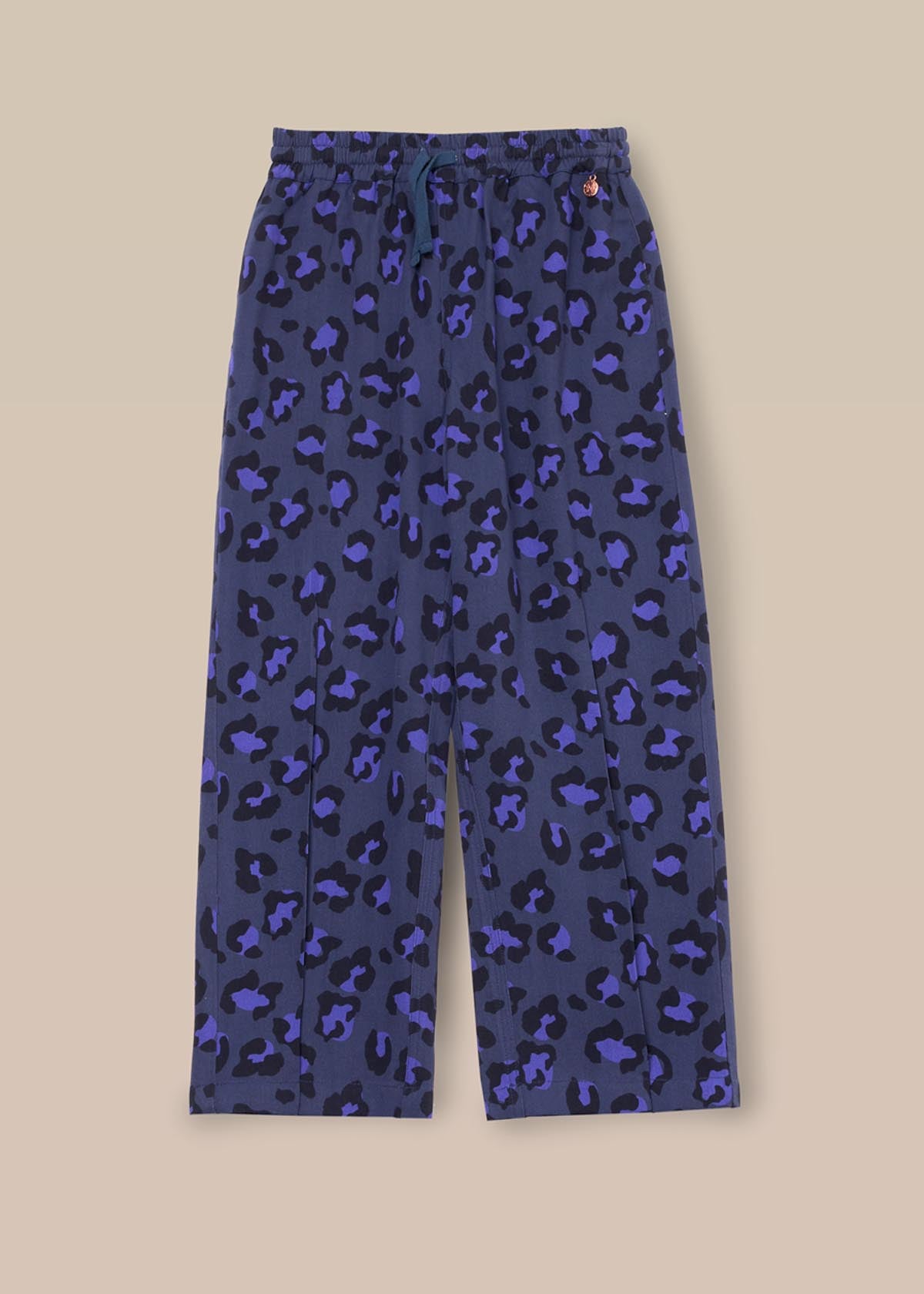 toddler girls leopard print trousers