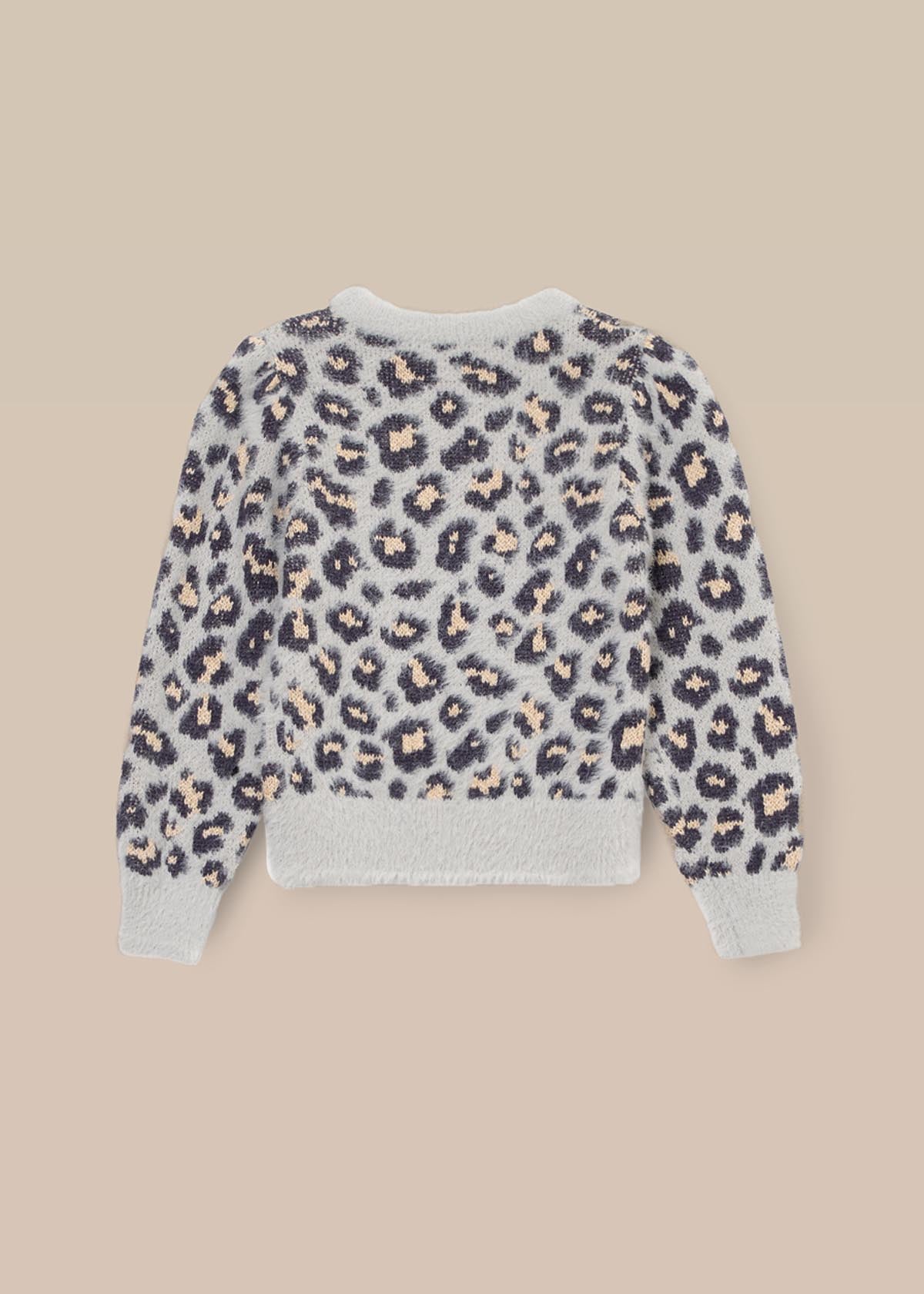 Ginny Leopard Eyelash Jumper
