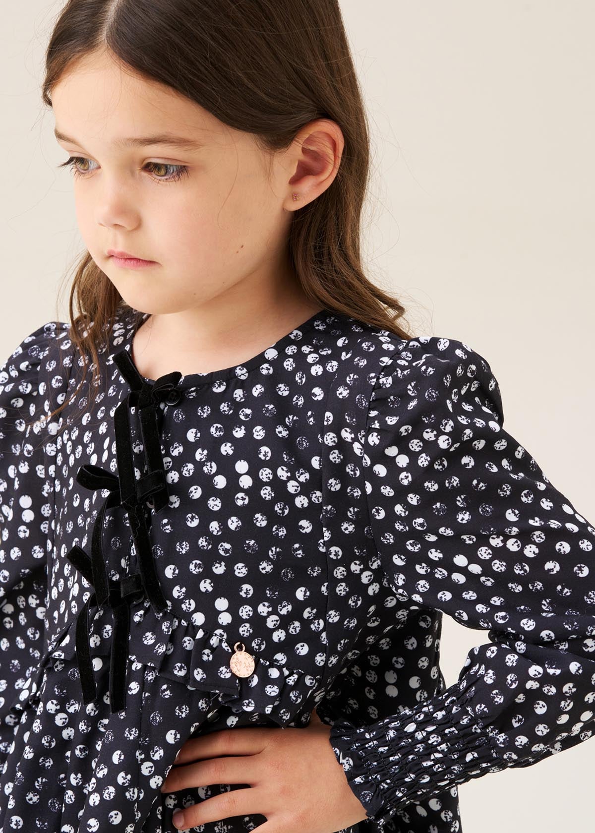 Saskia Godet Spot Dress