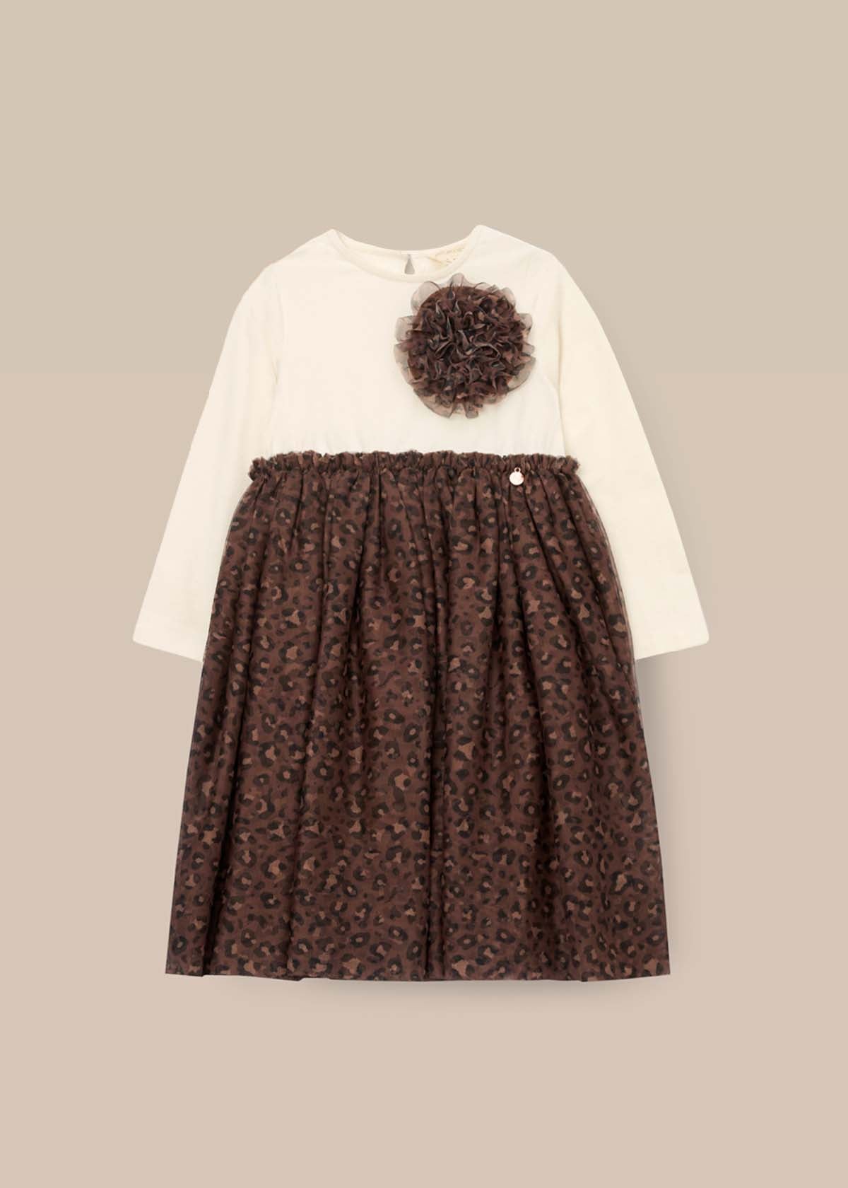 Carrie Corsage Mesh Dress