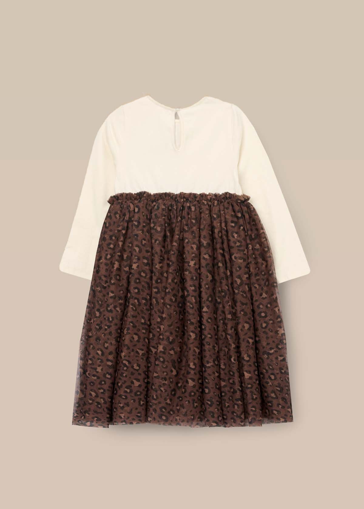 Carrie Corsage Mesh Dress