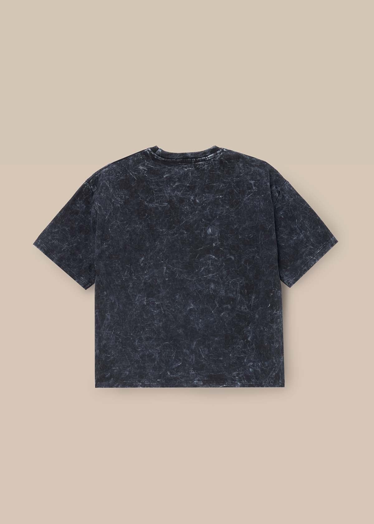 kids girl band tee black