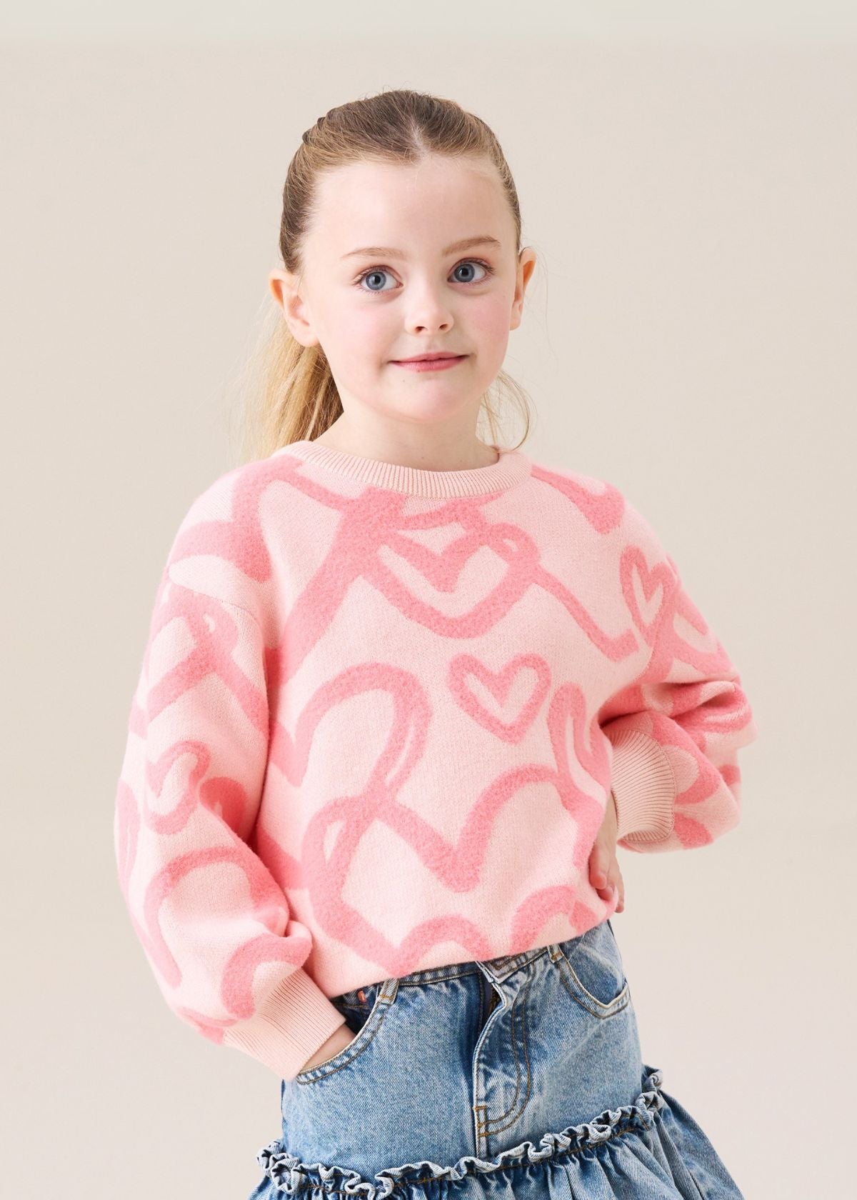 Girl Heart Jumper