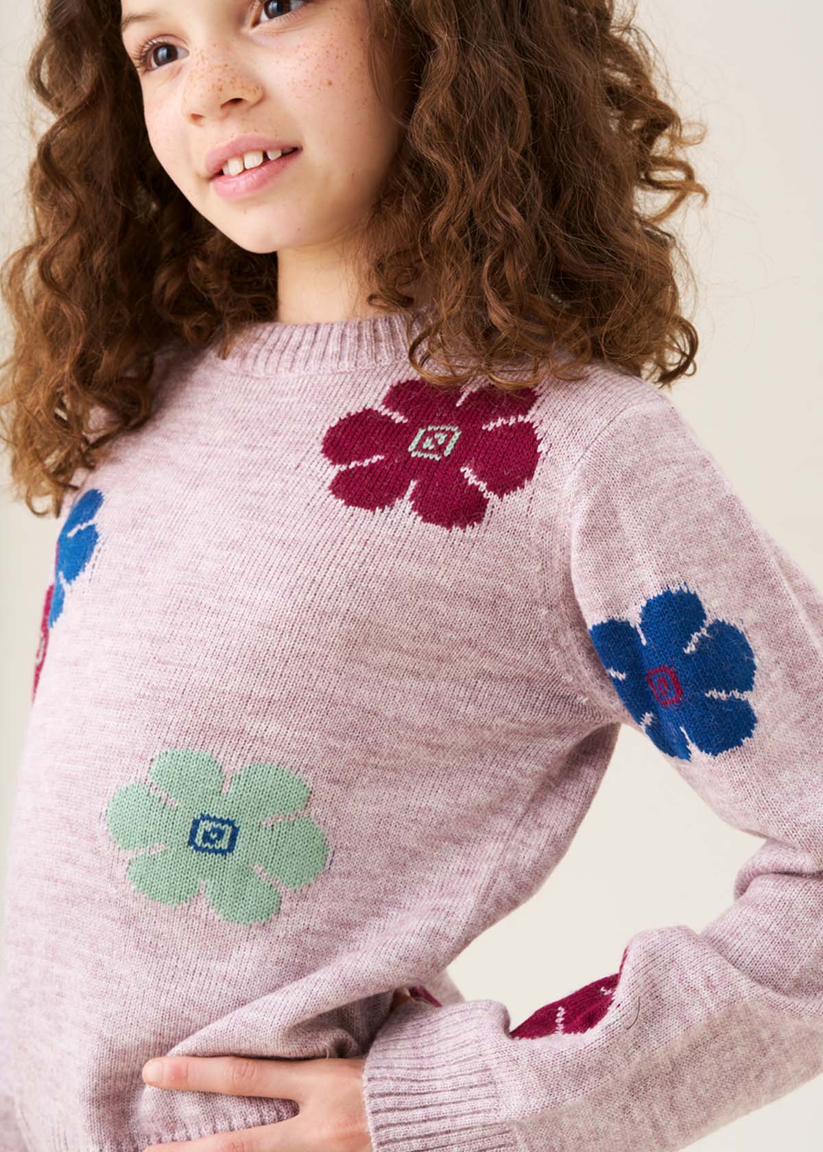 cotton flower jumper