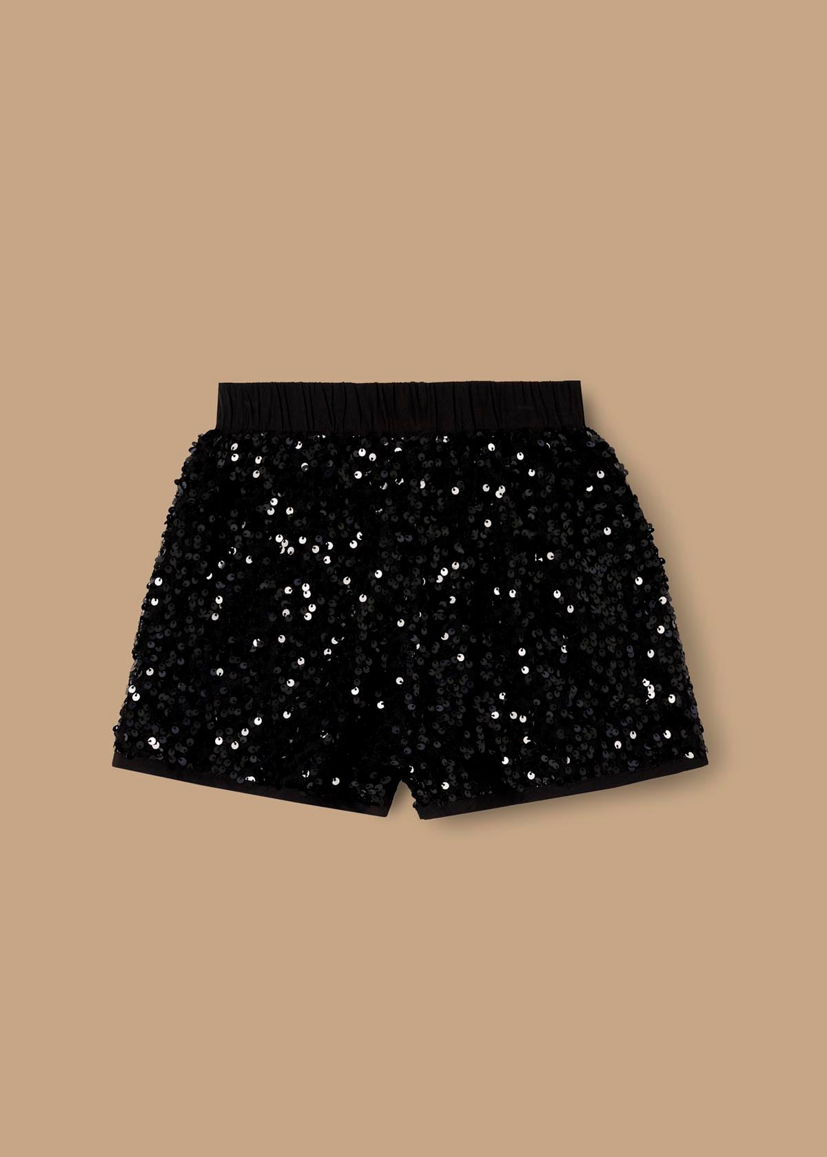 Leona Mesh Sequin Short