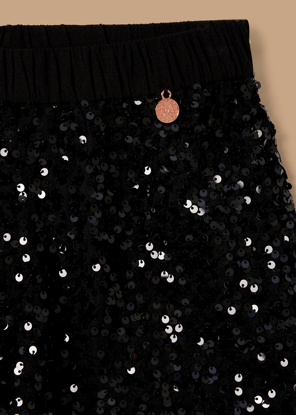 Leona Mesh Sequin Short