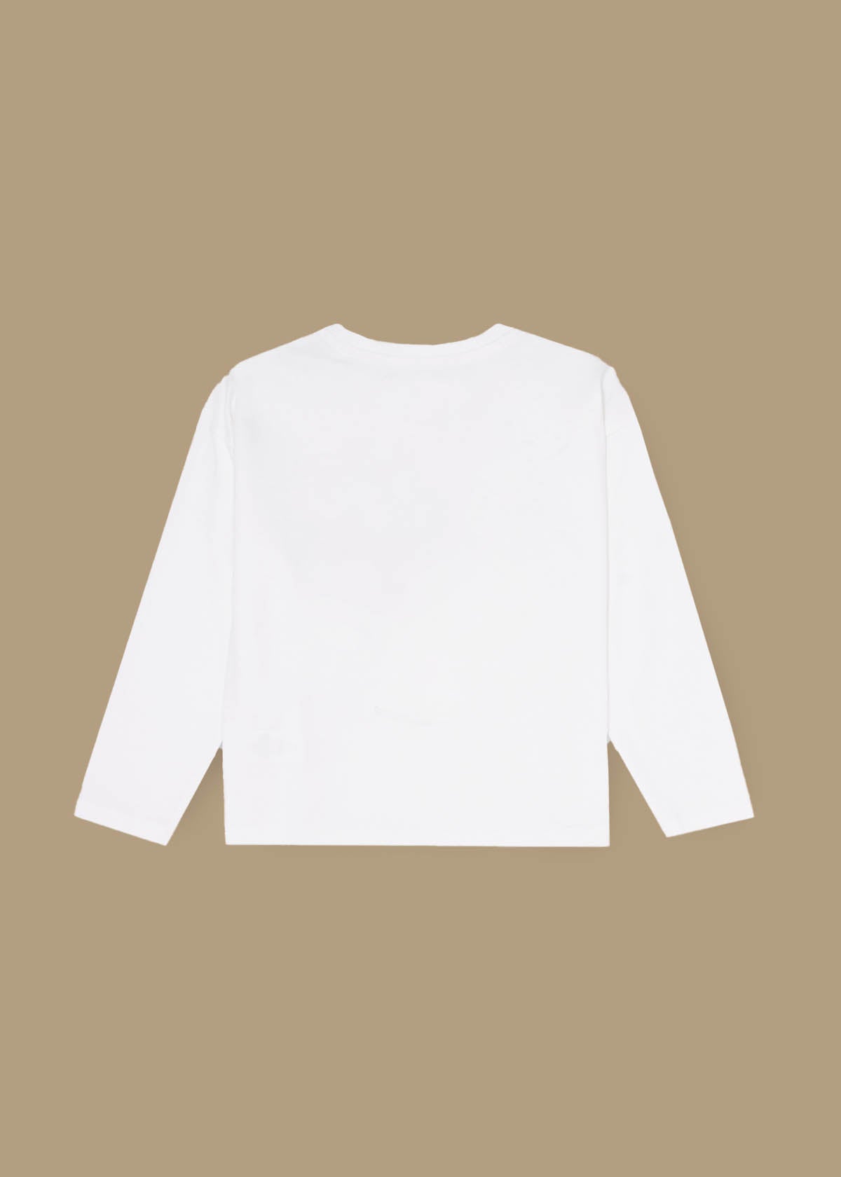 winter love disco ls tee white