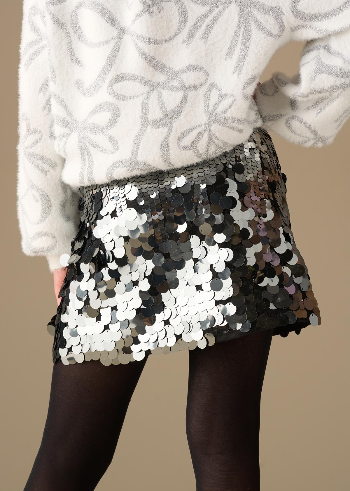 mini girl disco a line skirt