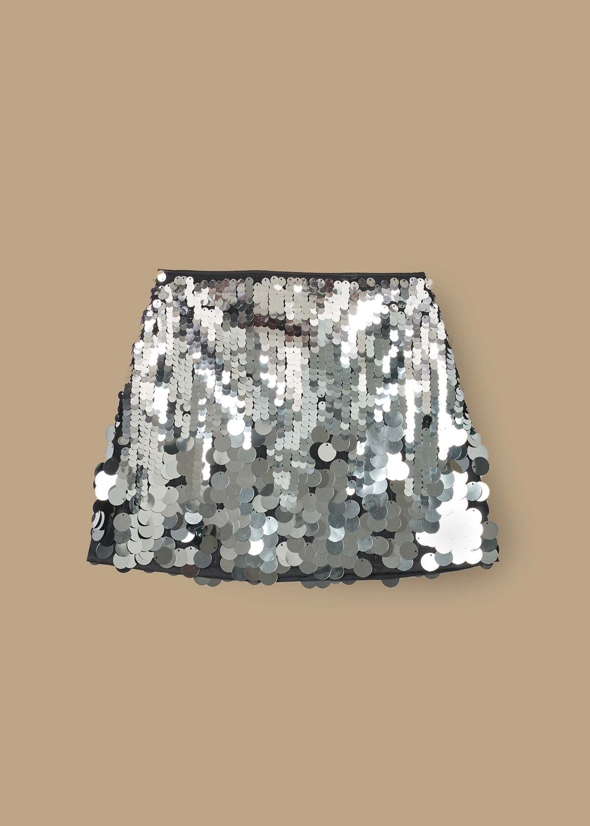 cotton girl disco a line skirt