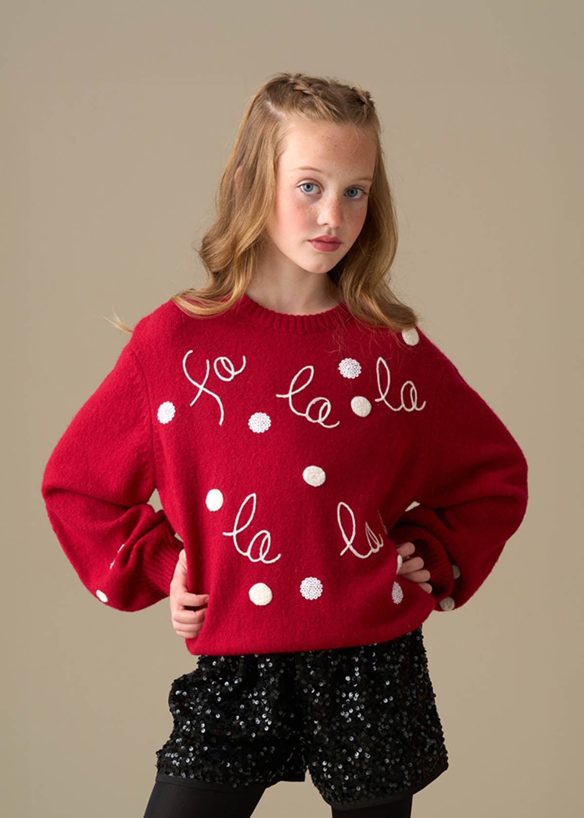 Holly Fa La La La Jumper