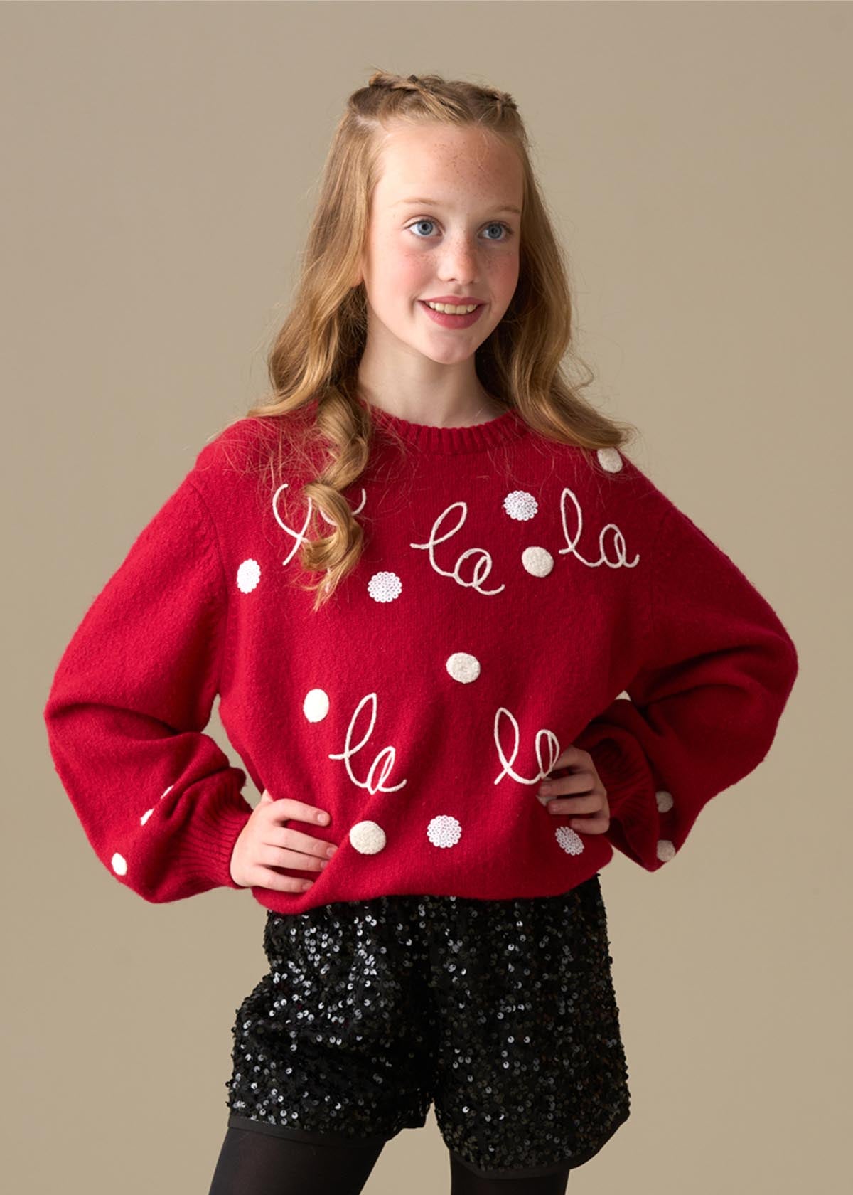 Holly Fa La La La Jumper