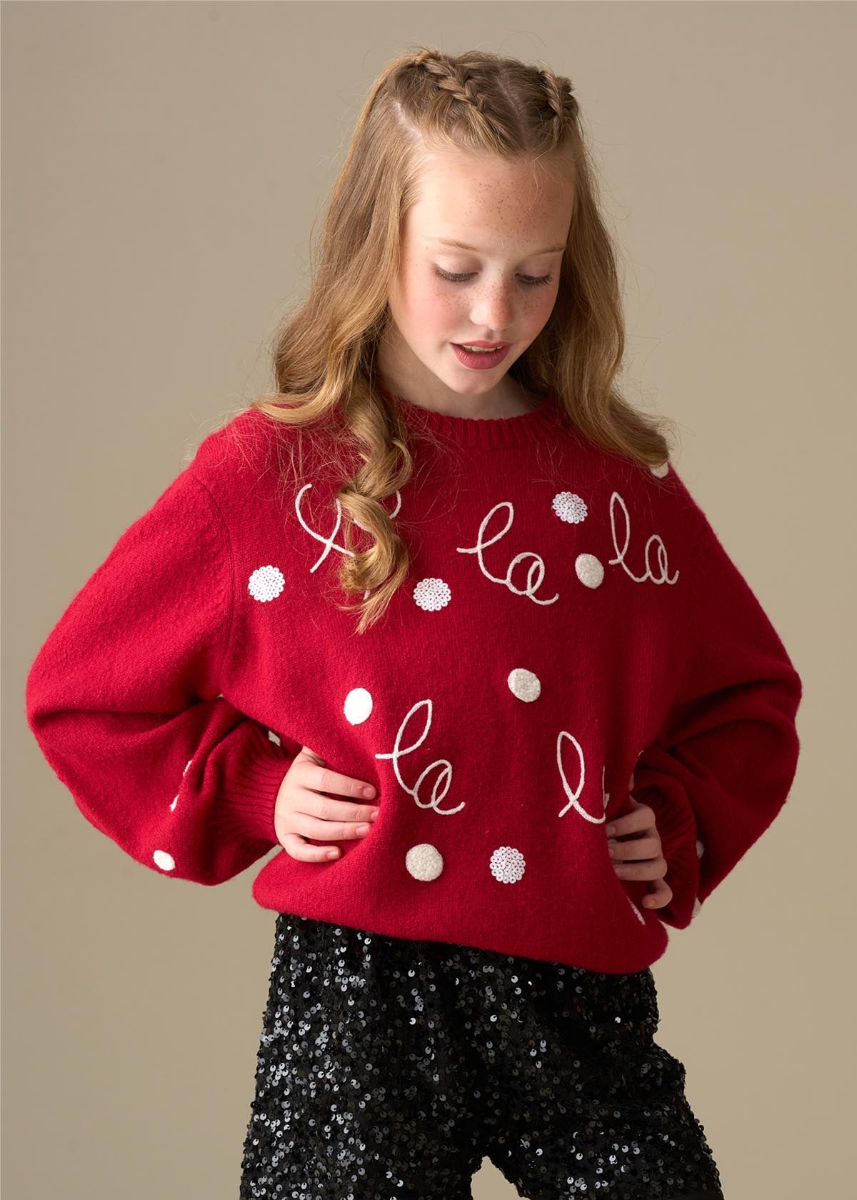 Holly Fa La La La Jumper