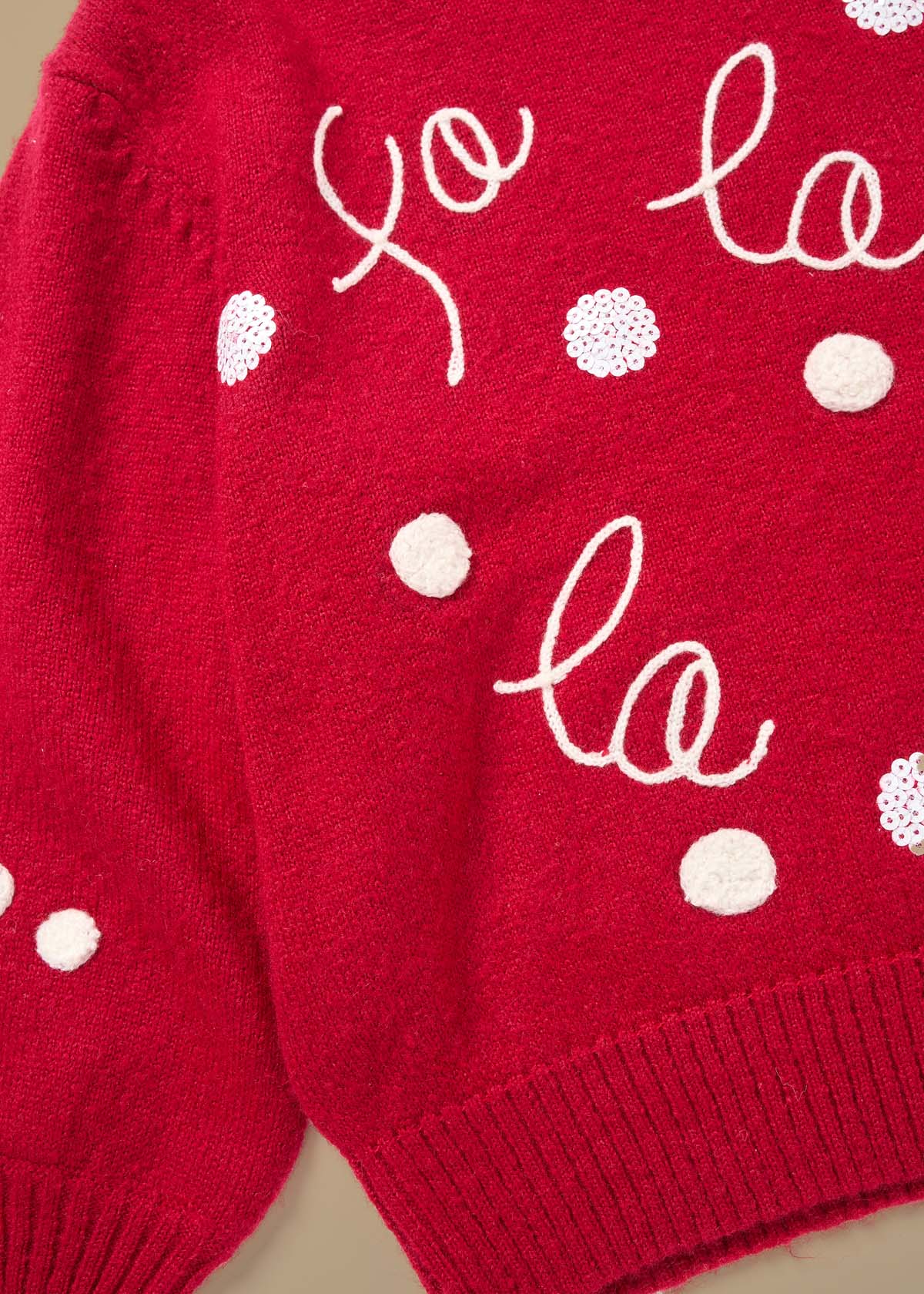 Holly Fa La La La Jumper