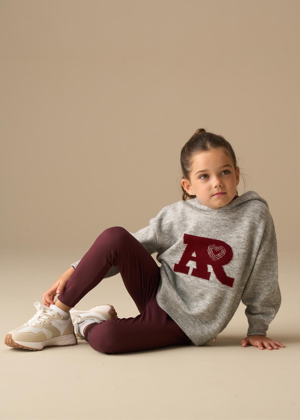 Taylor Active Knitted Hooded Jumper