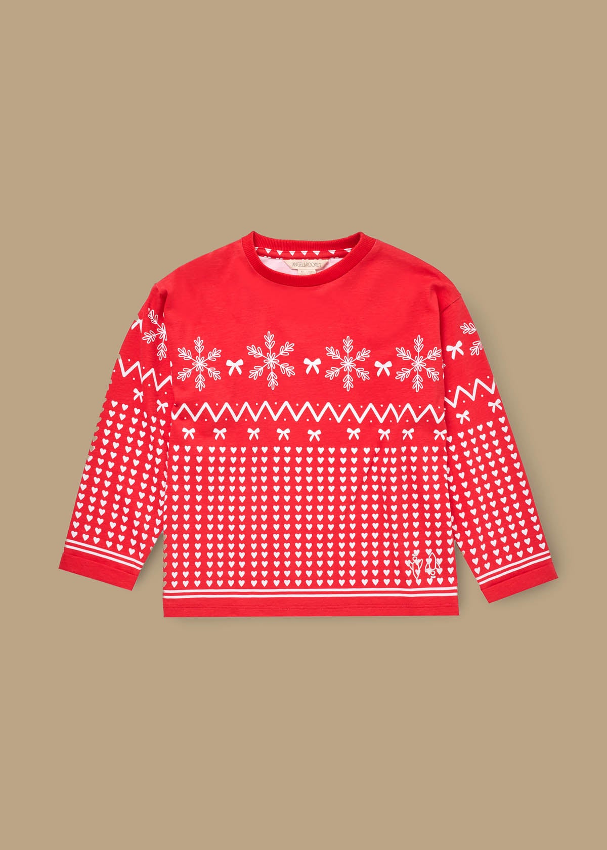 buy girl red fairisle pjs