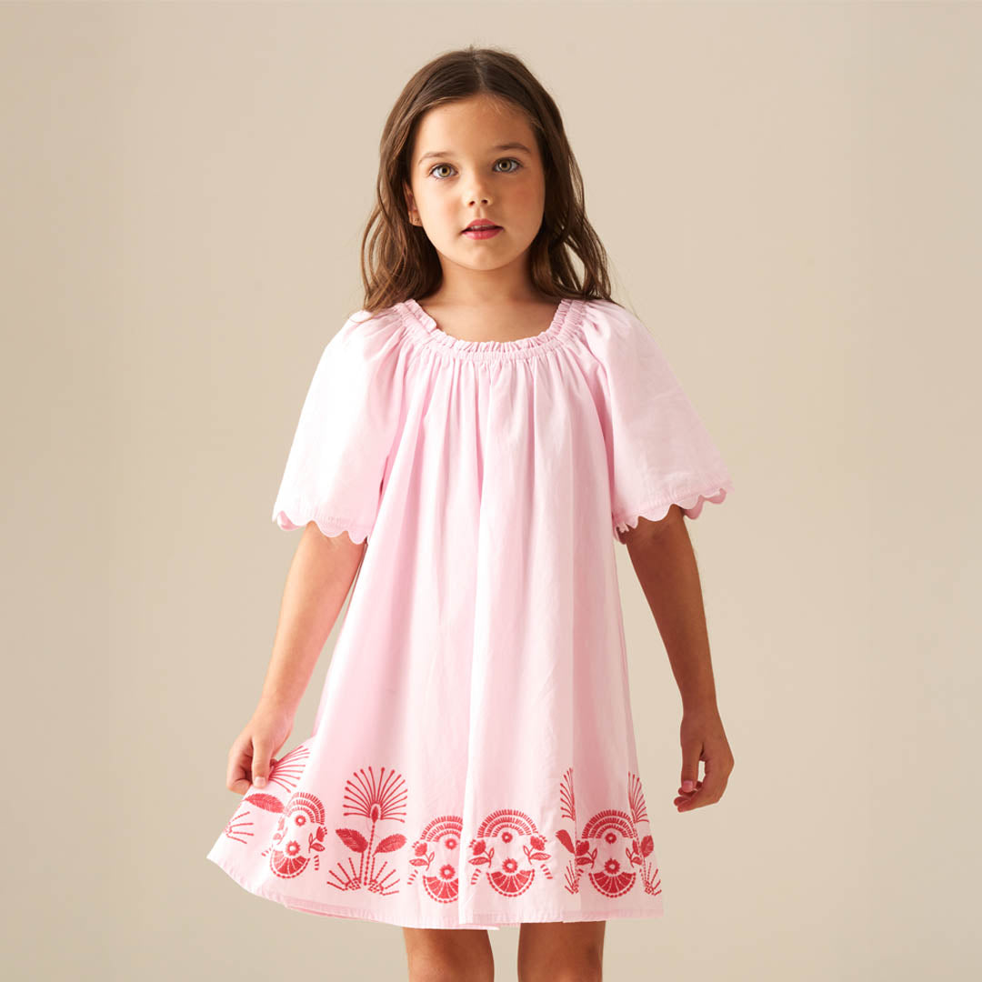 Ciara Corsage Swing Dress