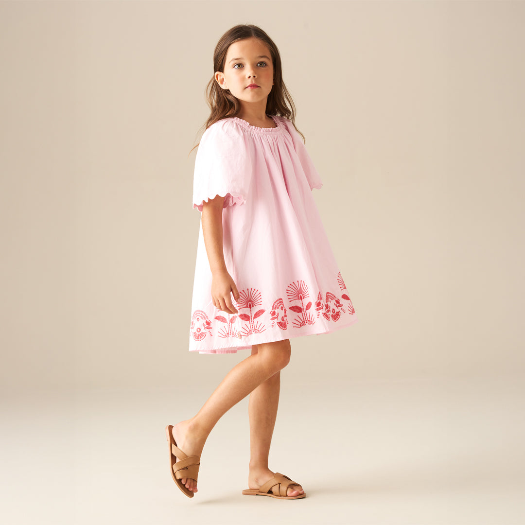 Ciara Corsage Swing Dress