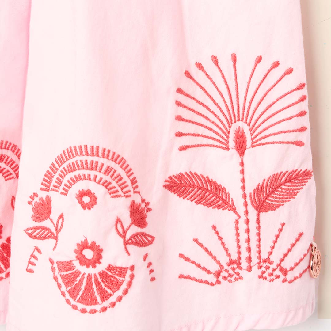 Ciara Corsage Swing Dress