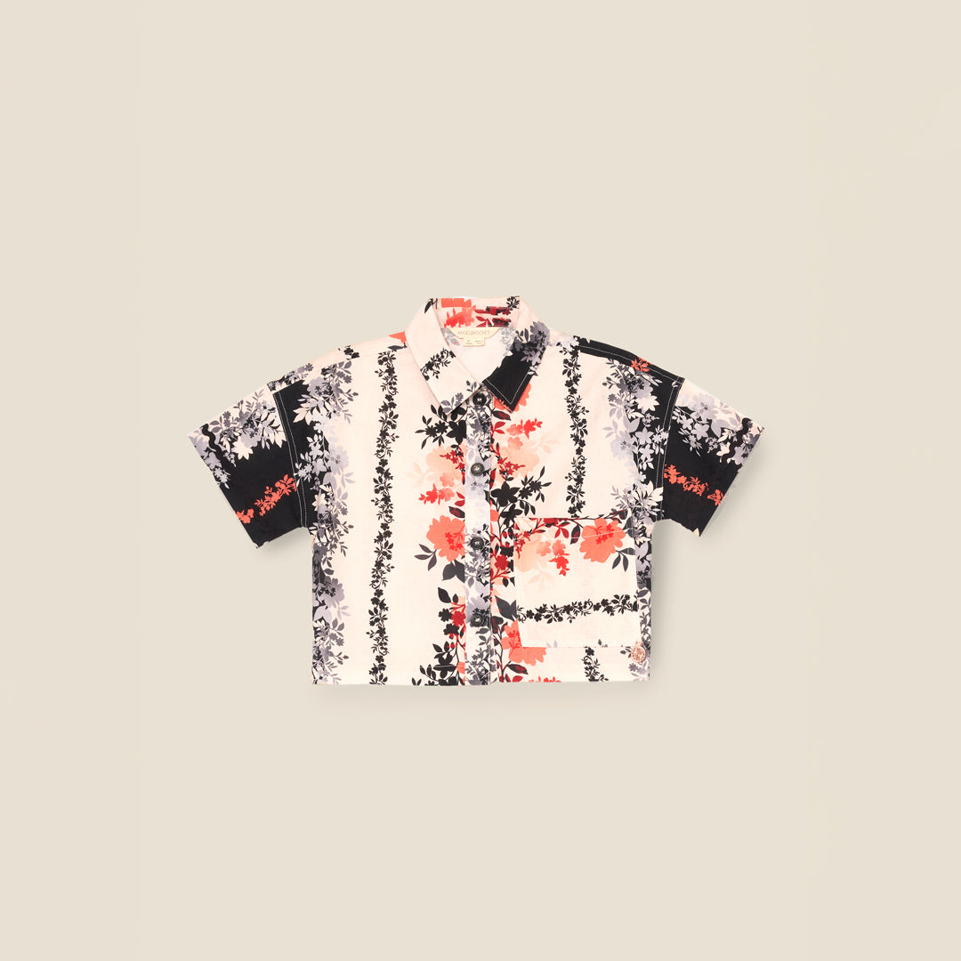 Brooke Print Linen Shirt