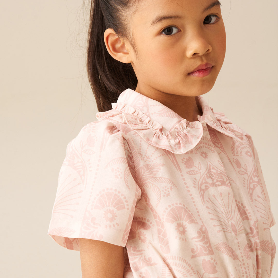 Abby Linen Tie Waist Jumpsuit