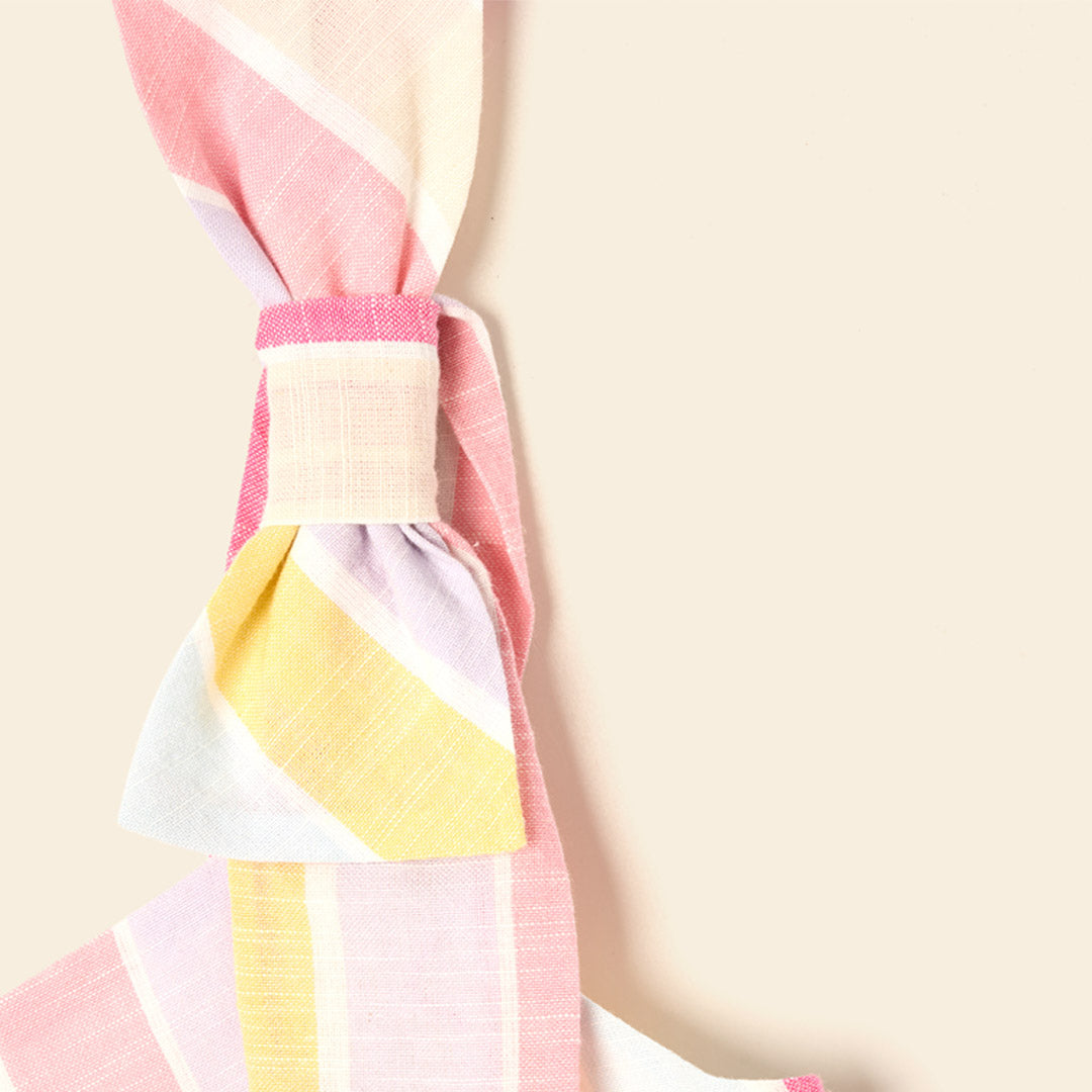 Nola Pastel Stripe Tiered Dress