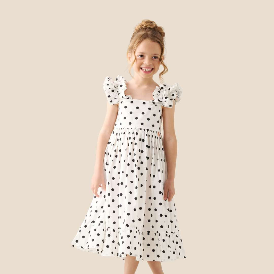 Amber Polka Dot Dress