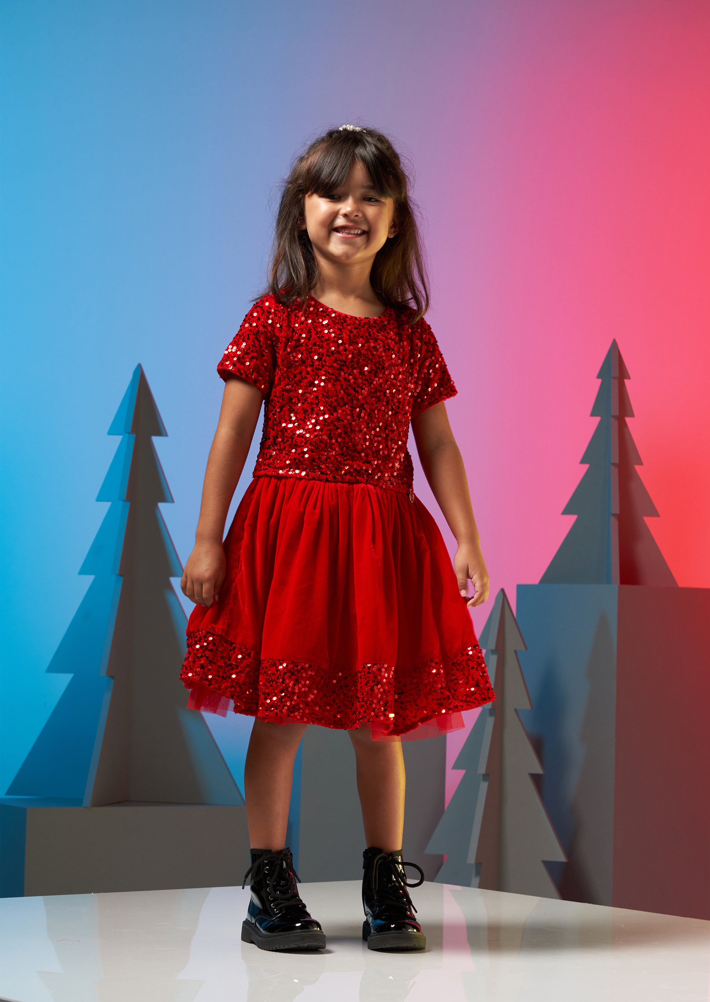 Girls sequin outlet tutu dress