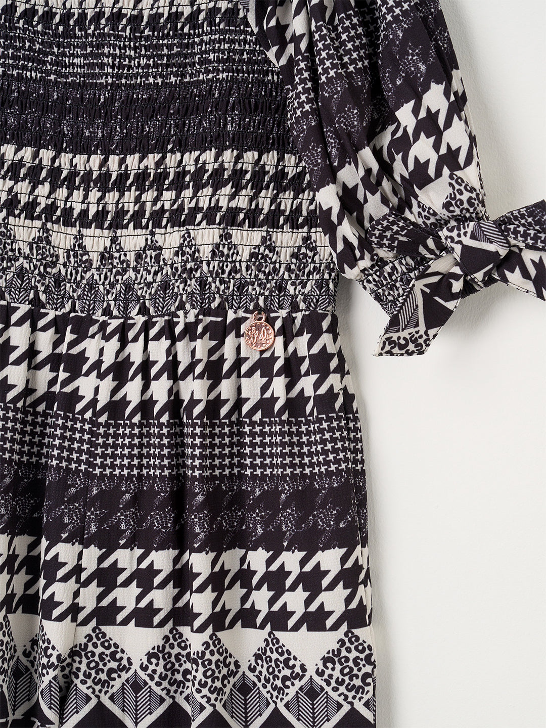 Gracie Dogtooth Check Jumpsuit