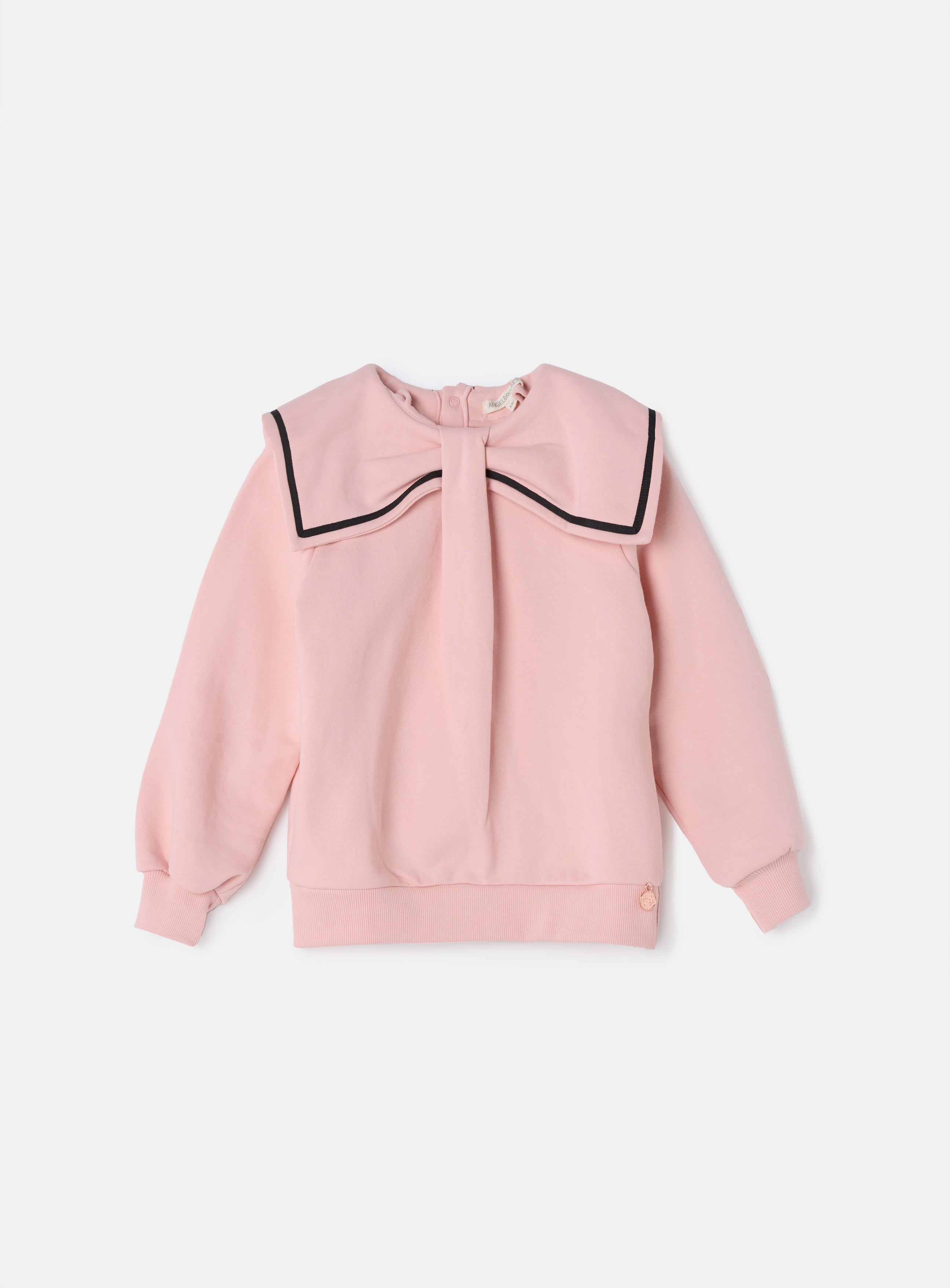 Ruthie Pink Collar Sweatshirt - Angel & Rocket