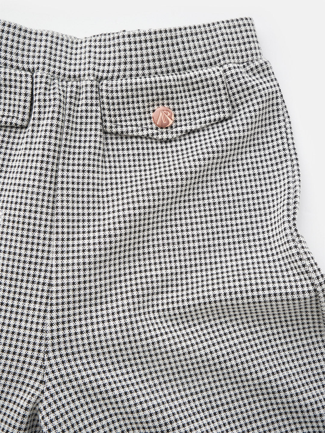Bella Dogtooth Wide Leg Trouser