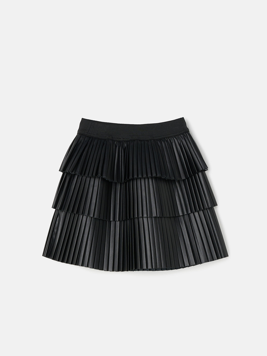 Harper PU Plisse Skirt
