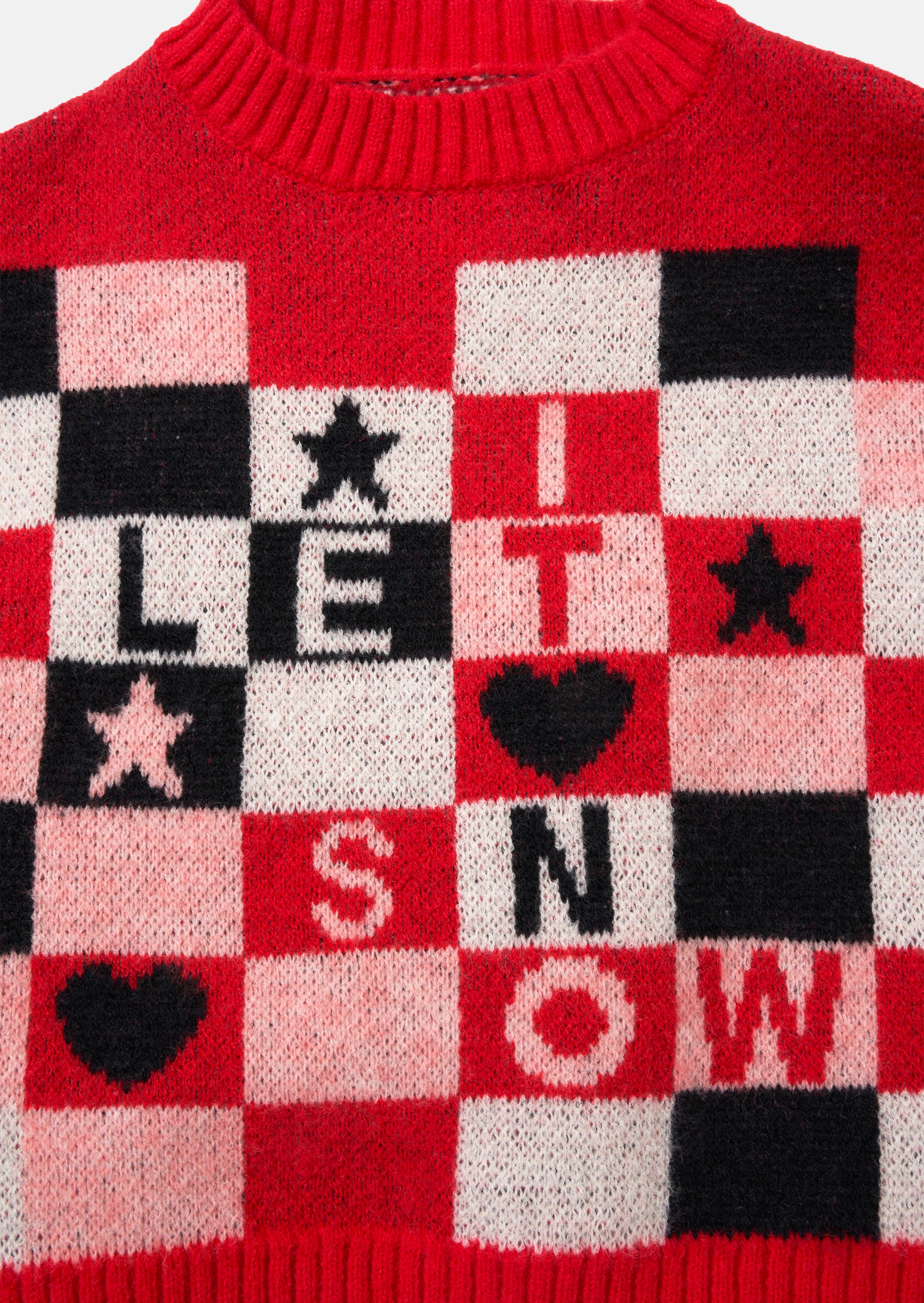 Noelle Red Let It Snow Jumper