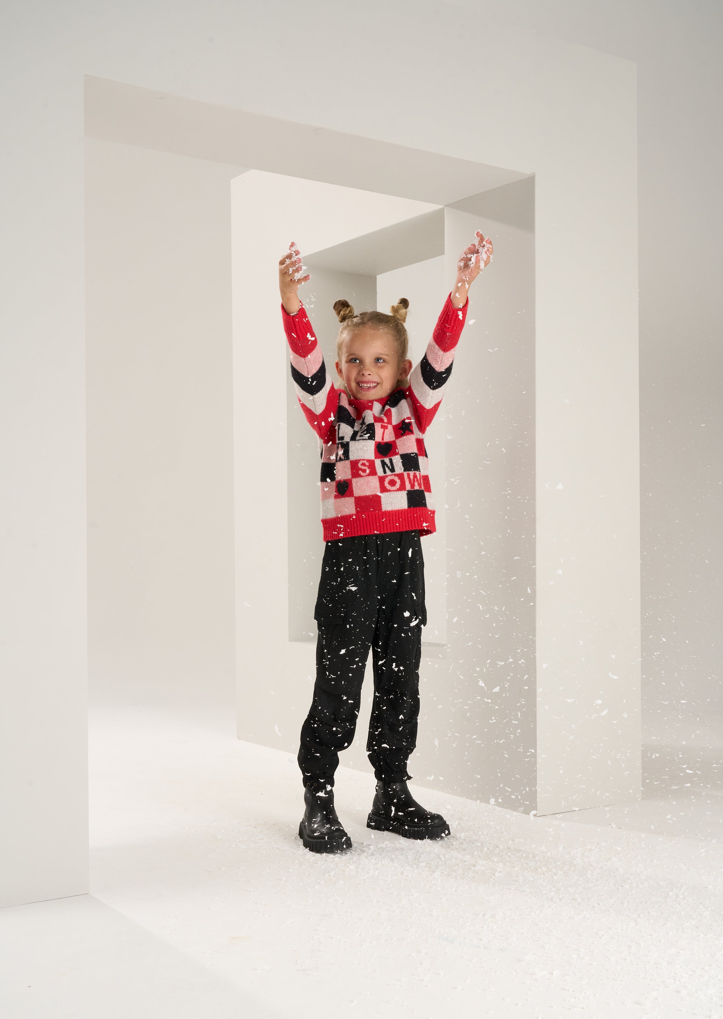Noelle Red Let It Snow Jumper