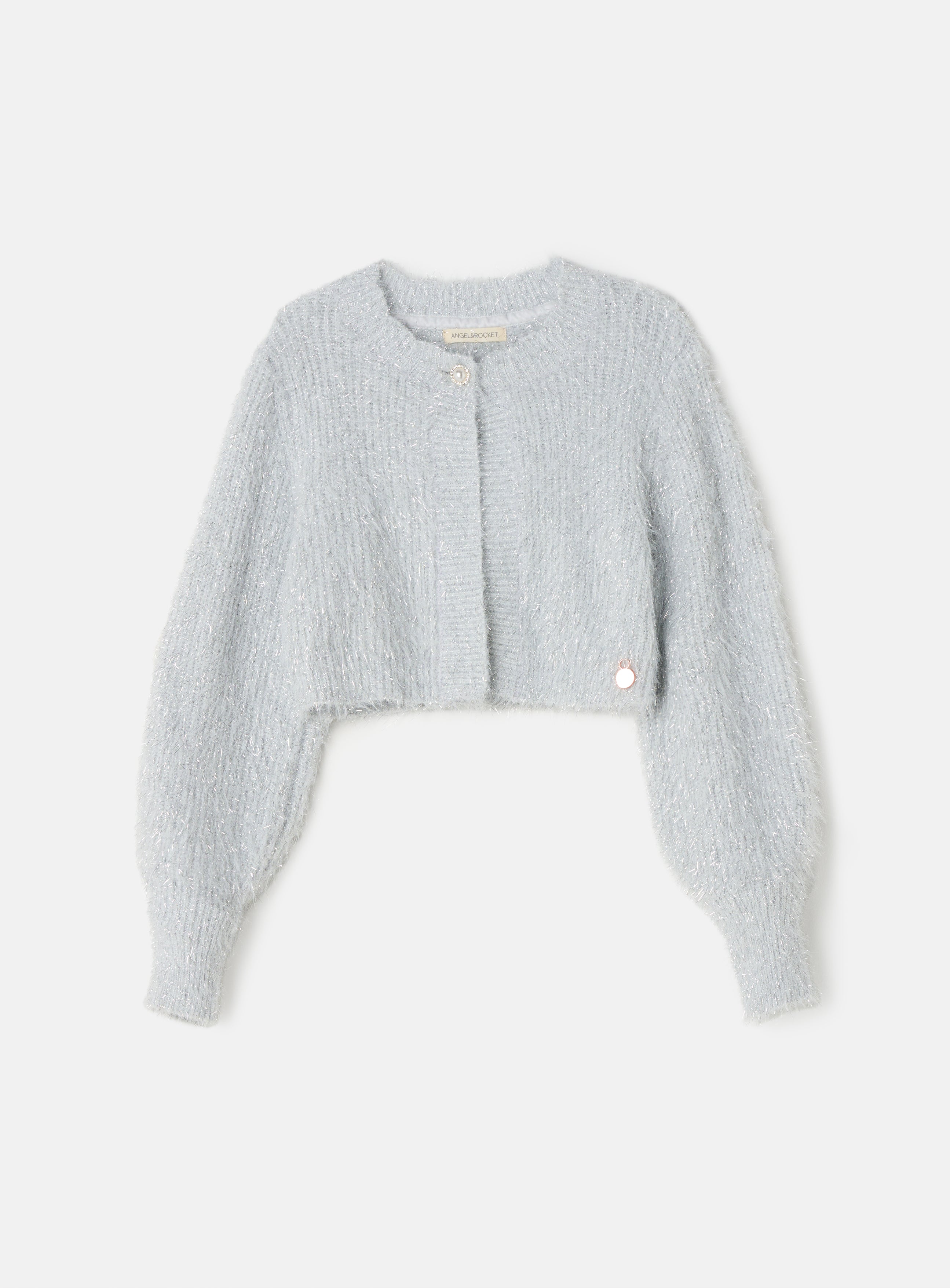 Trixie Silver Lurex Cardi