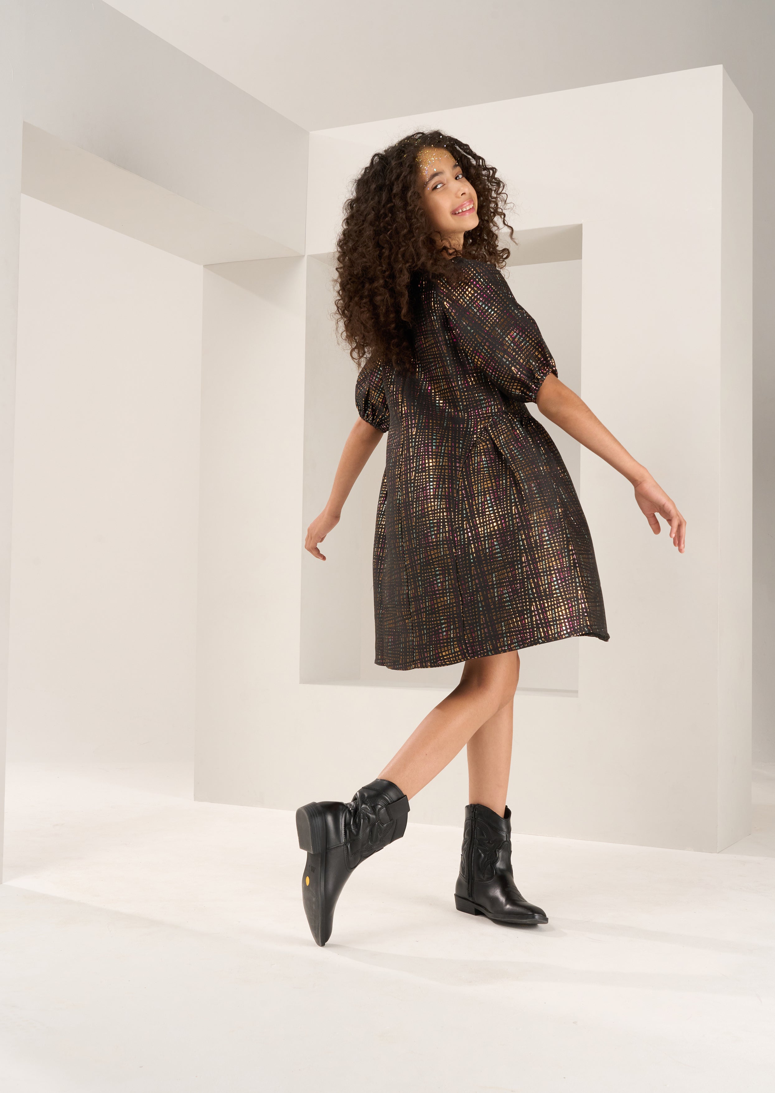 Margot Puff Sleeve Party Dress