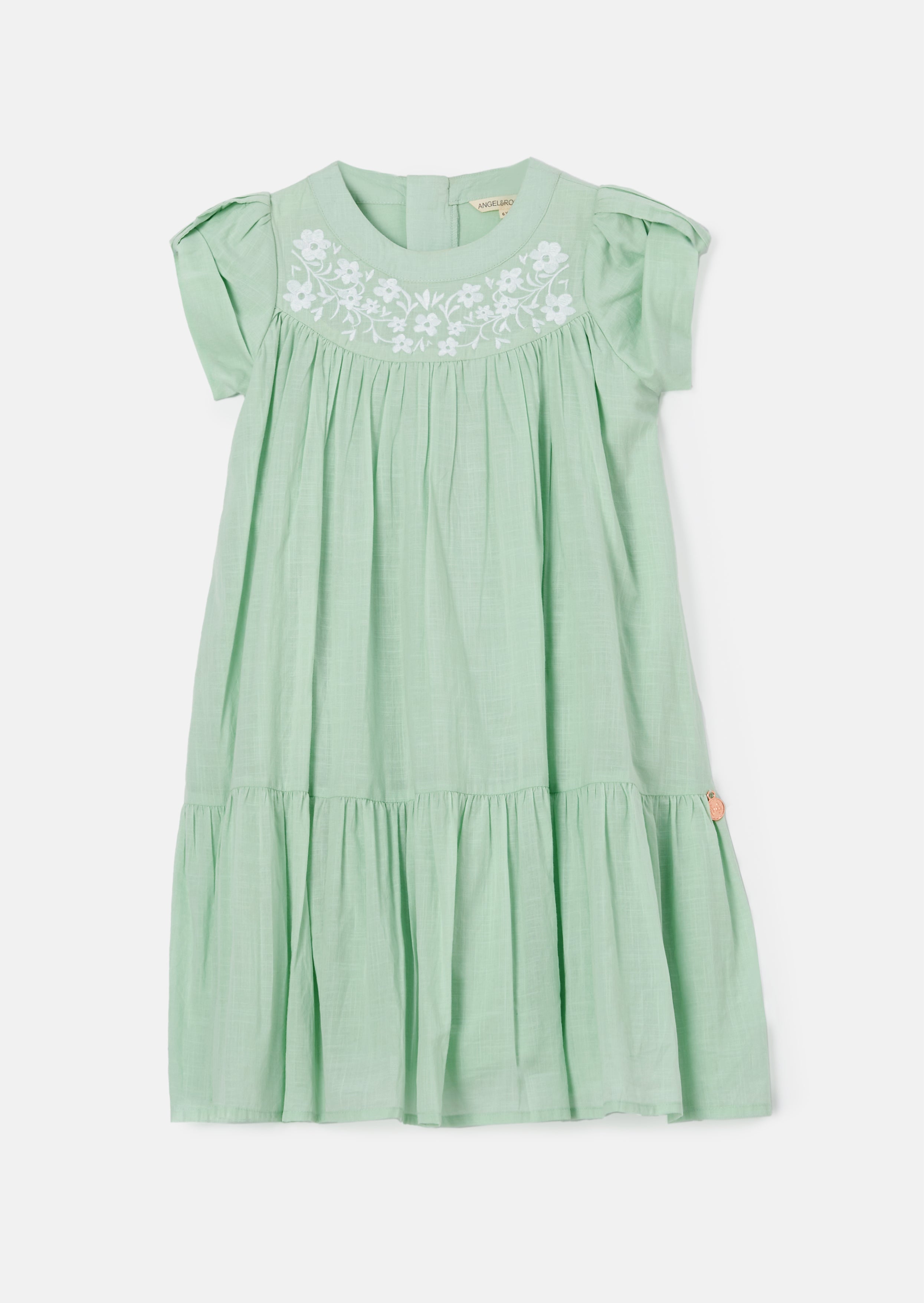 Hattie Embroidered Yolk Dress