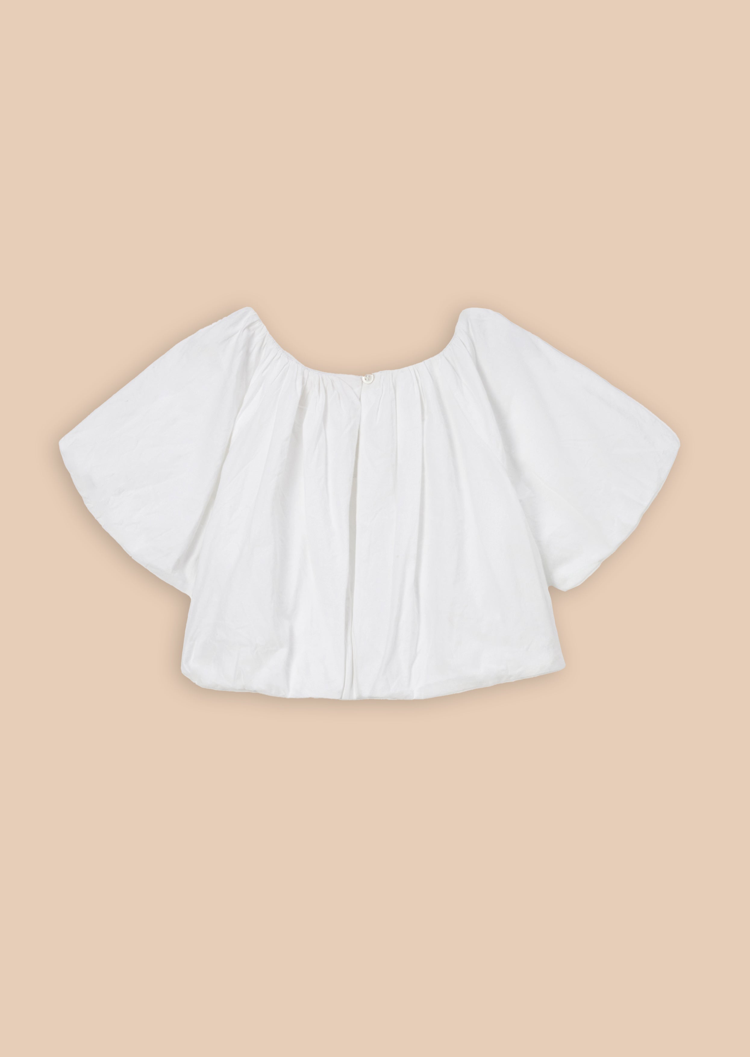 Michela Puff Sleeve Woven Top