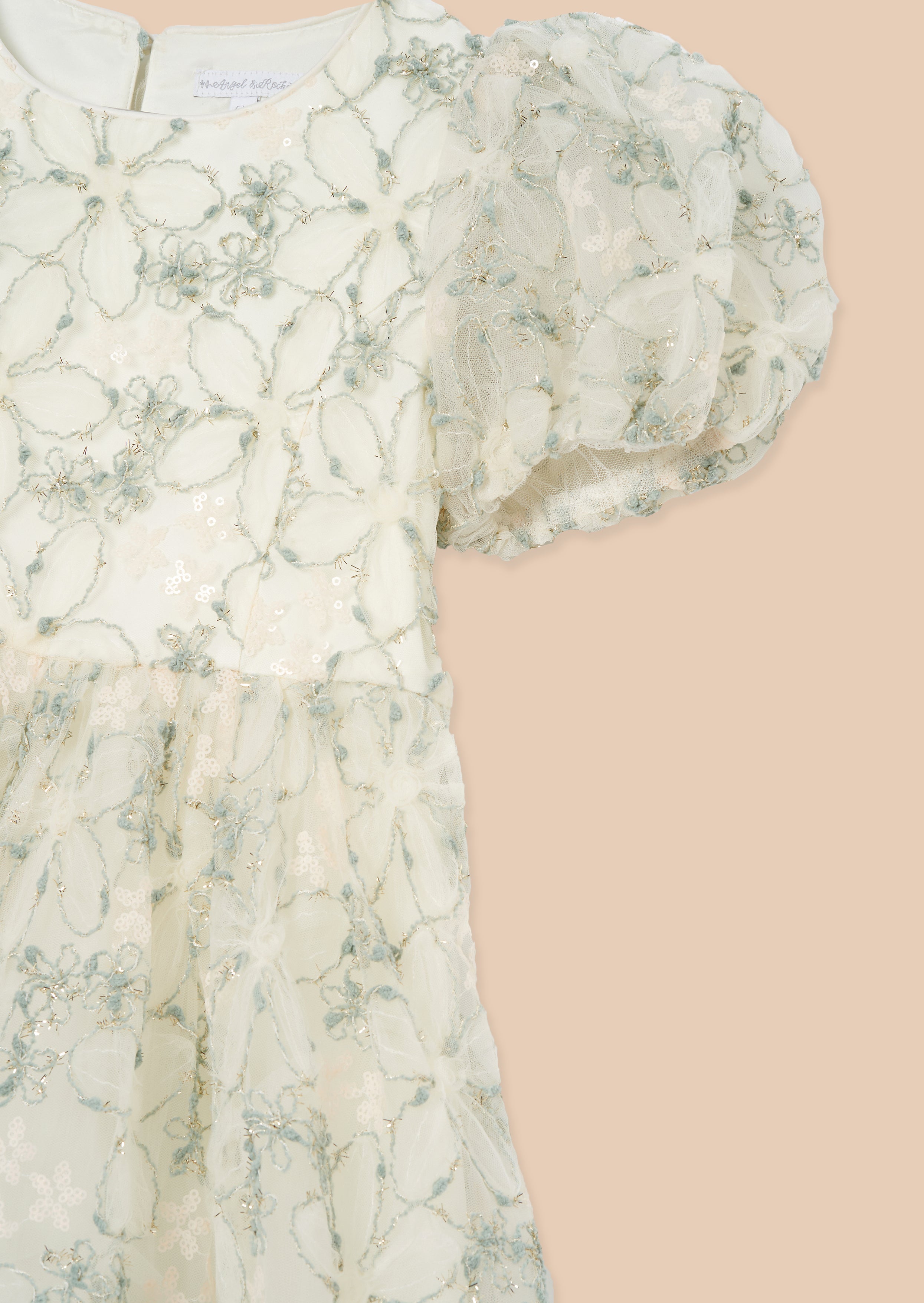 Eva Green Embellished Tulle Dress