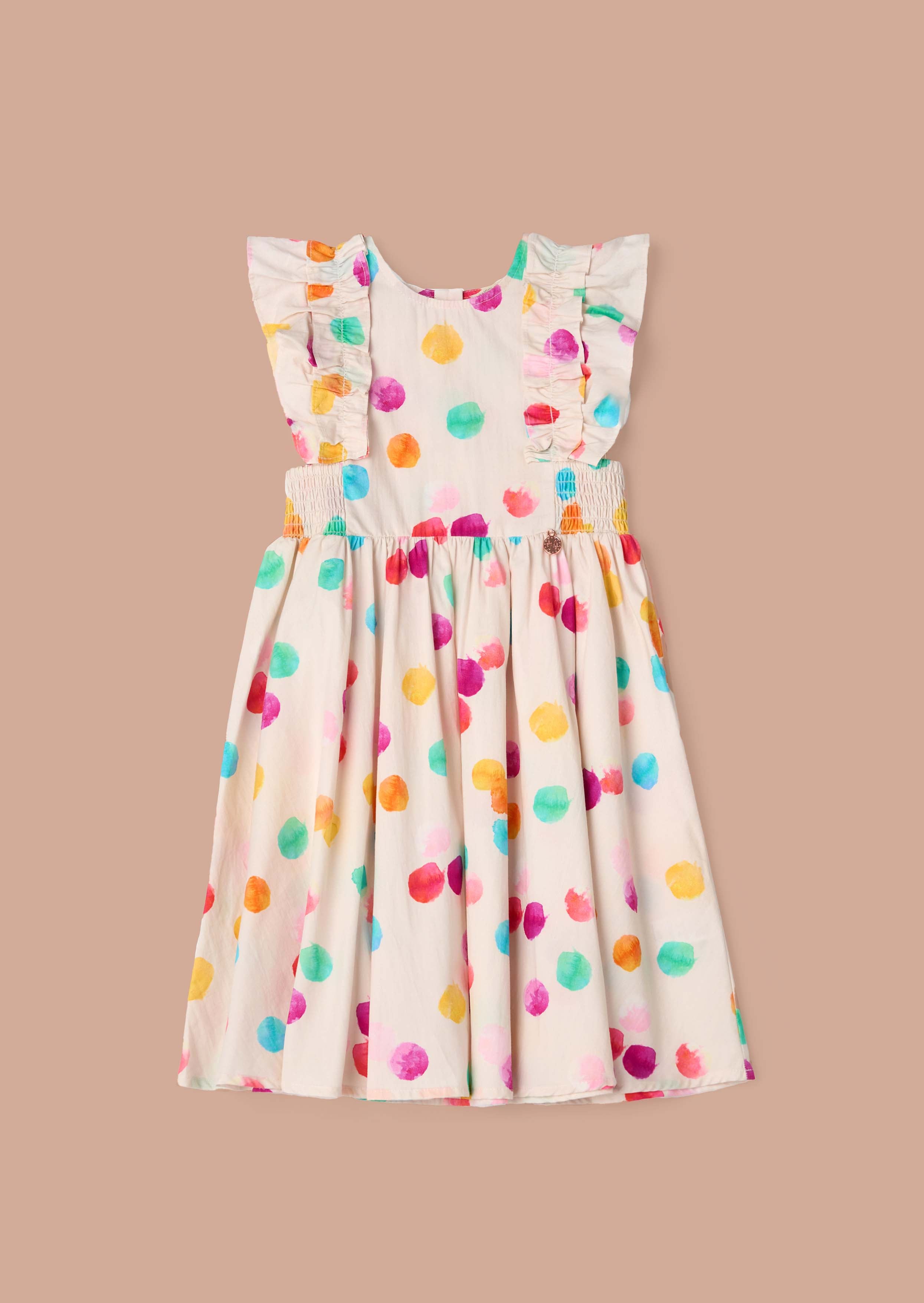 Online Multi Shirred Panel Dress