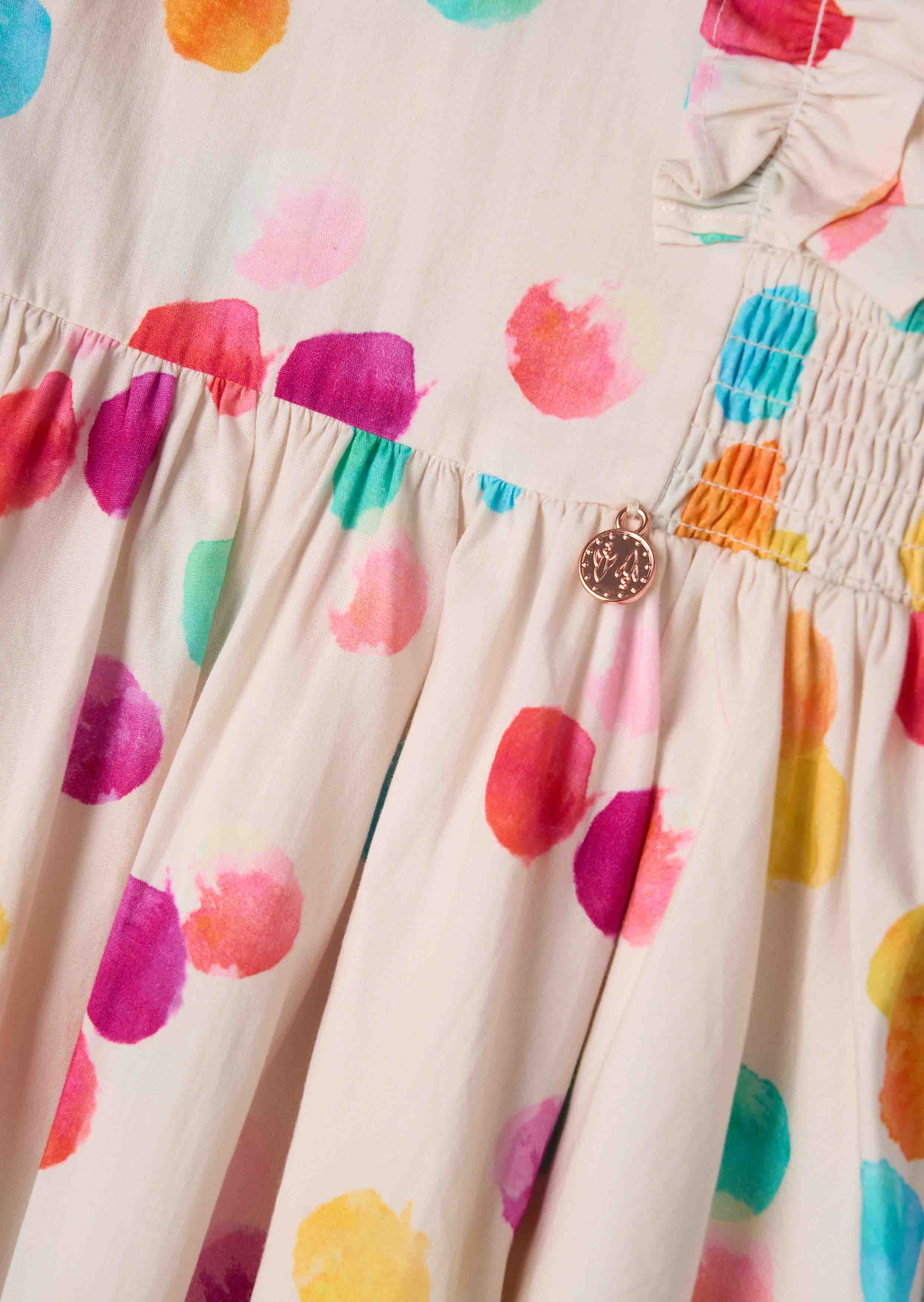 Multi Shirred Panel Dress Outfit