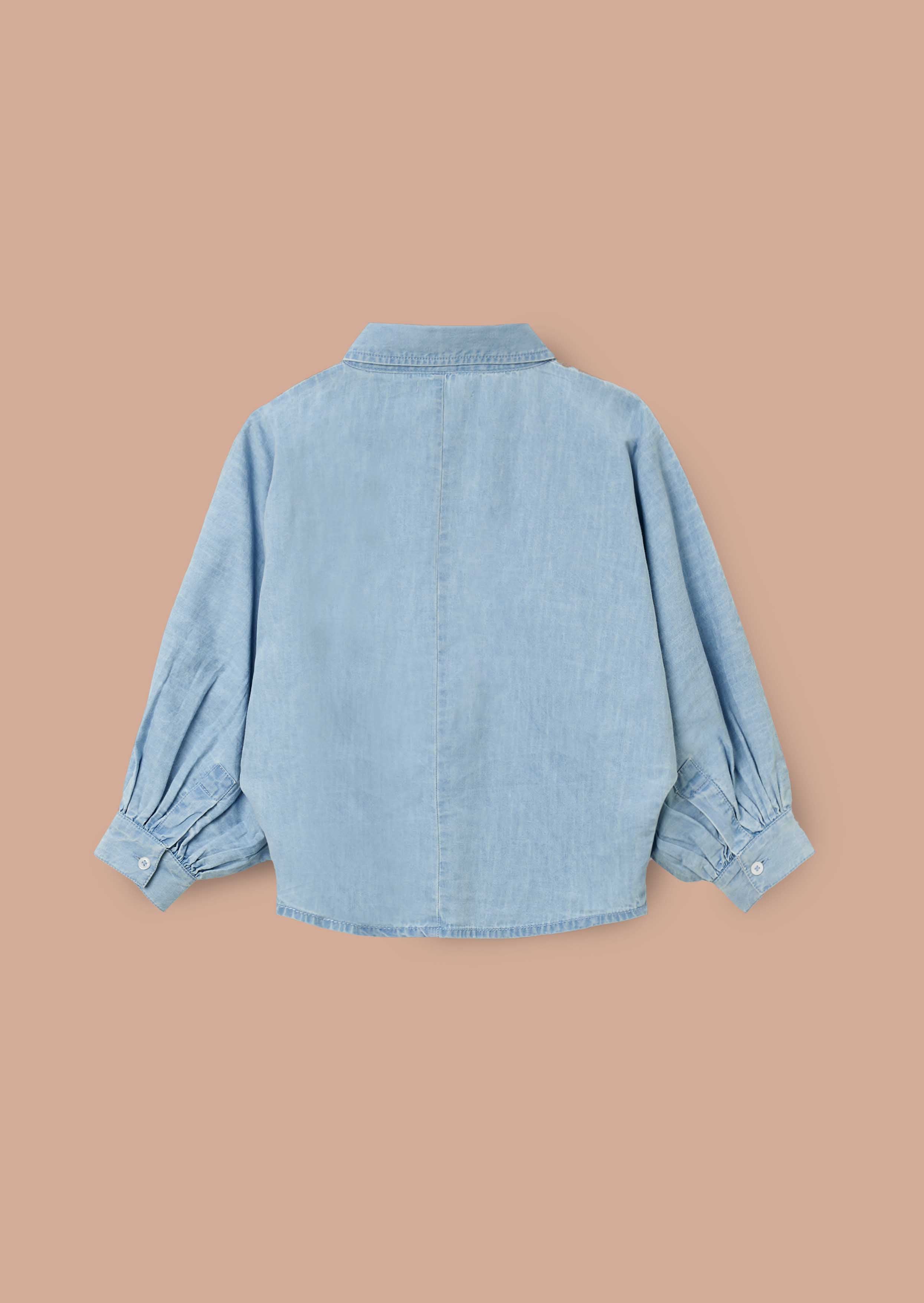 Outfit Girls Blue Denim Shirt