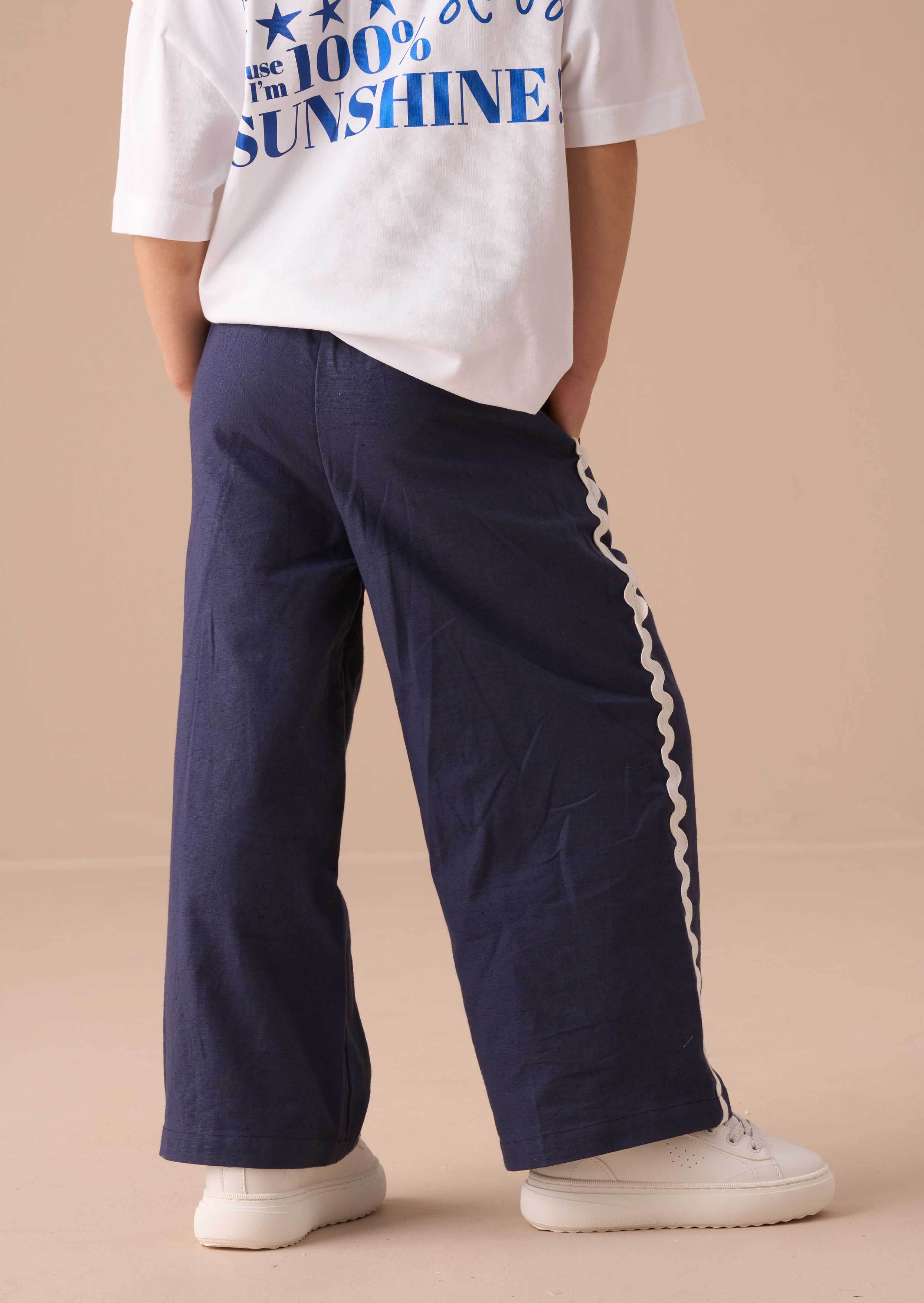 Loose Fit Linen Pants For Women
