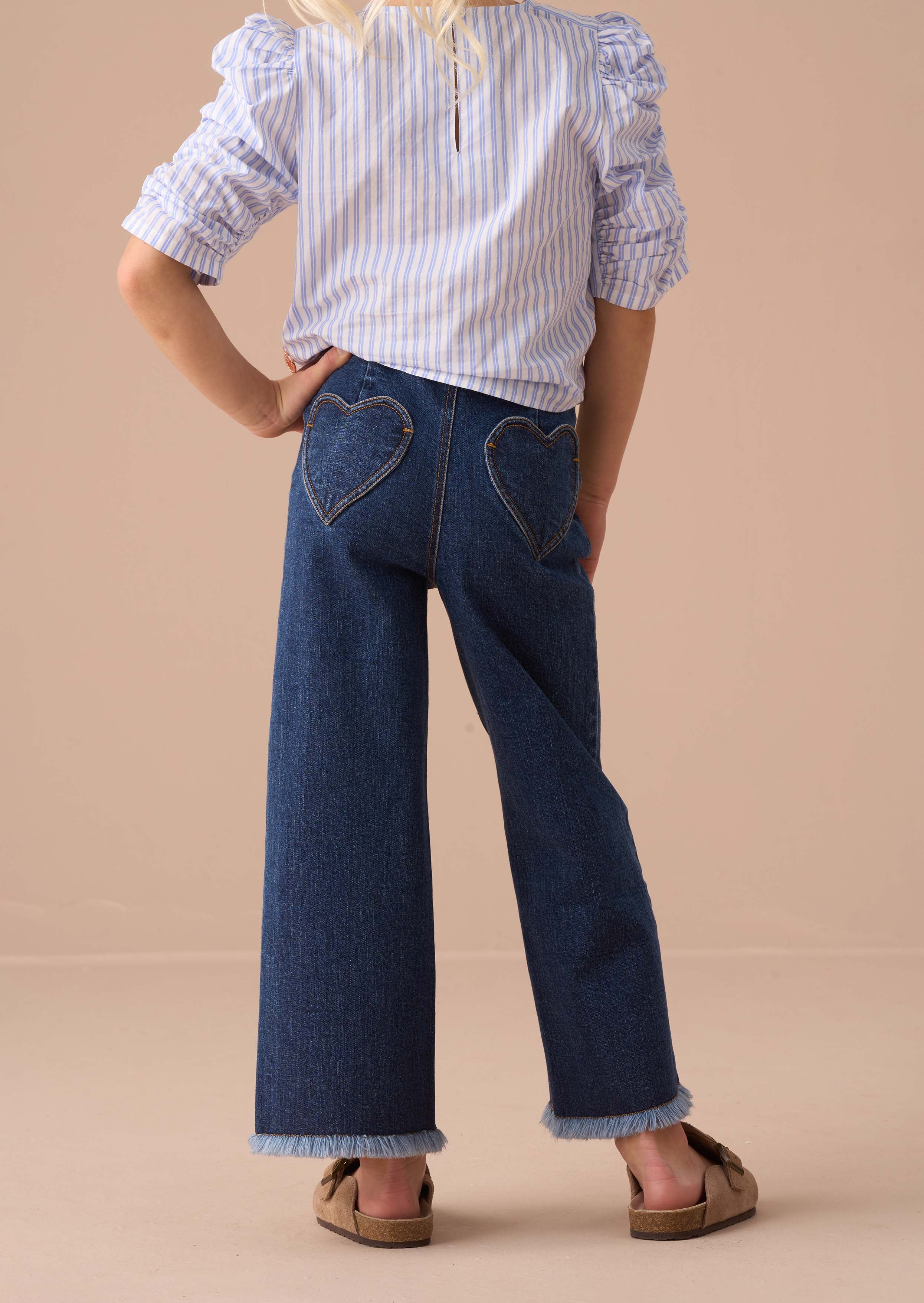 Pocket Jeans For Girl